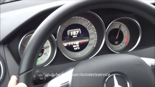 Mercedes C180 T 0-100 0-200 0-220 W204