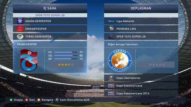 PES 2015 2024 TRANSFER VE LISANS YAMASI MUKEMMEL YAMA I TURKIYE LIGI I  Link Yorumda 