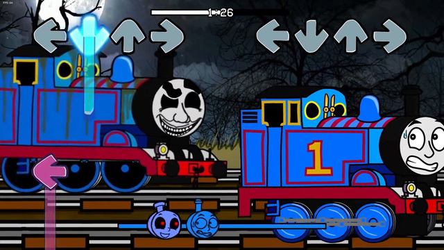 Friday Night Funkin' - "Confronting Yourself" but Thomas.exe and Thomas Sings It смотреть онлайн