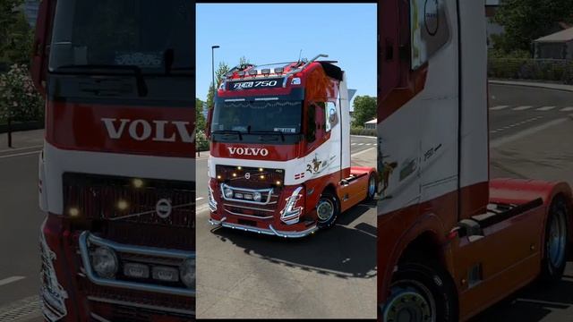 Volvo FH 2020 Globetrotter XXL.#Short#ETS2#EuroTruckSimulator2 смотреть онлайн