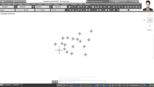 AutoCAD CLASS 25 - Point Command Of AutoCAD - Multiple Point - Point Style - English Subtitle смотреть онлайн
