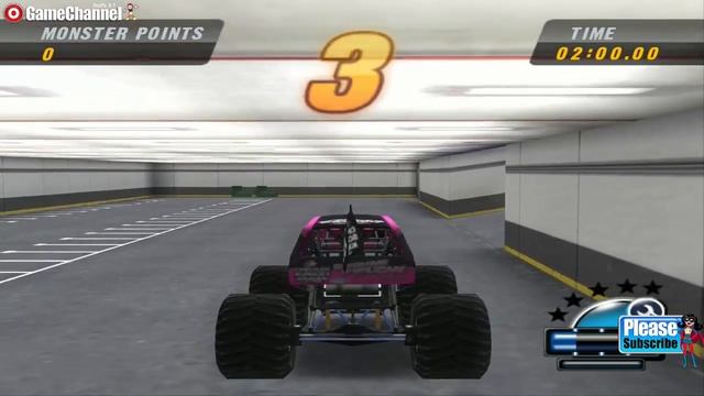 Monster Jam Urban Assault / 4x4 Truck Racing / Nintndo Wii Games / Gameplay смотреть онлайн