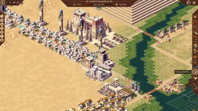 Pharaoh : A new era (hard) -Old kingdom- mission 5 : North Dahshur (part 3) - pyramid of Snofru don смотреть онлайн
