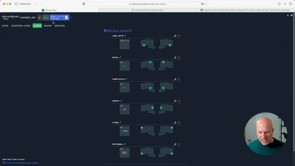 This ZMK keyboard layout editor is amazing! Perfect for Kinesis Advantage360, Corne etc