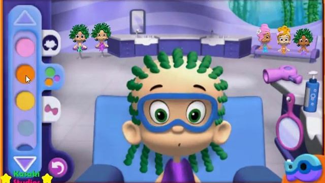 Bubble Guppies Good Hair Day Gameplay Full Game смотреть онлайн