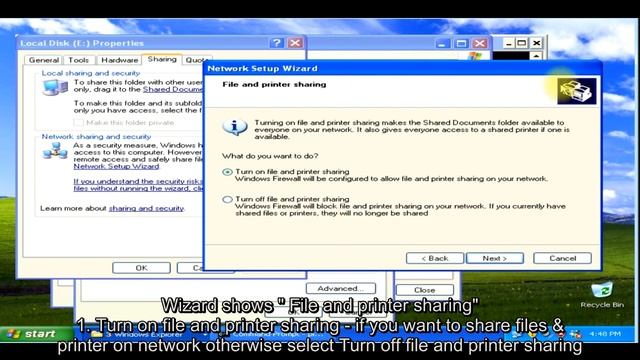 How to configure Network between Windows 7 and XP Computers смотреть онлайн