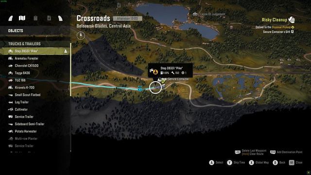 SnowRunner | Shady Dealings, Risky Cleanup, Supplies for Village | Step 39331 "Pike" смотреть онлайн