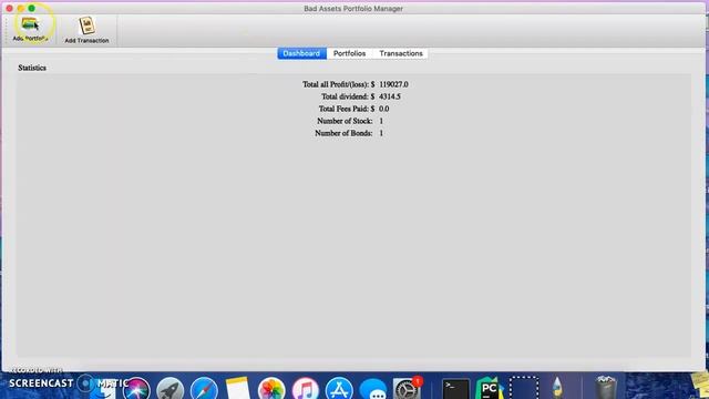 Portfolio Management App Profect for Python Class смотреть онлайн