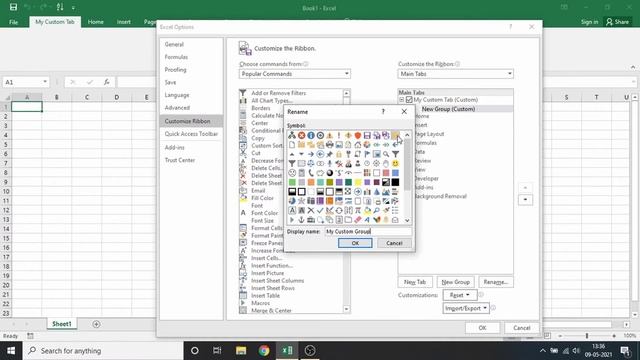 How to Add Menu Tab in Excel | Main Menu Tabs Customisation смотреть онлайн