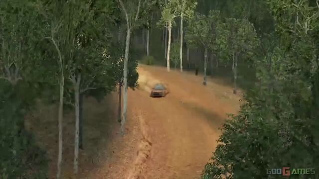 Colin McRae Rally 3 - Gameplay Xbox HD 720P смотреть онлайн