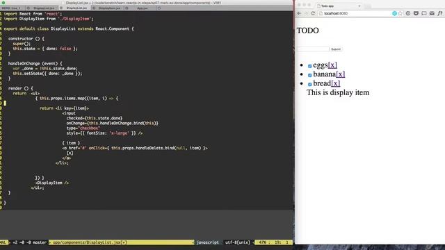 DisplayItem Component | Learn ReactJS in steps Episode 8 смотреть онлайн
