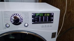 Сервисный тест стиральной машинки LG.Ремонт стиральных машин в  Павловском Посаде и Орехово-Зуево.