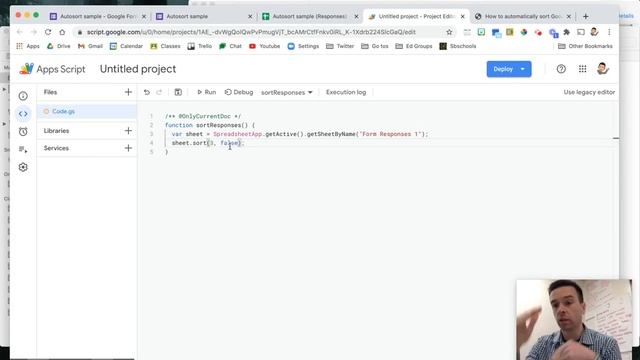 How to have your Google Form responses sorted automatically смотреть онлайн
