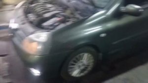 Renault Symbol работа двигателя 1.4 K4J713 АКПП