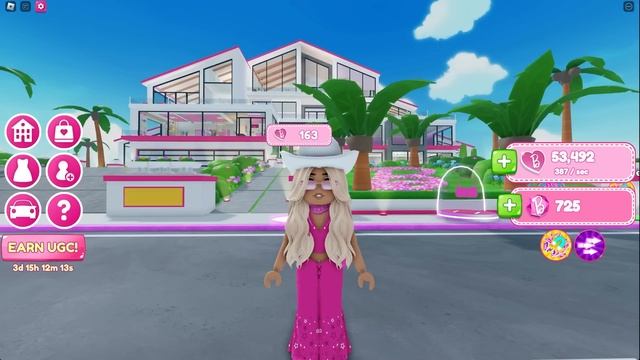 ?BECOMING *BARBIE* On Roblox! ?| Barbie DreamHouse Tycoon?