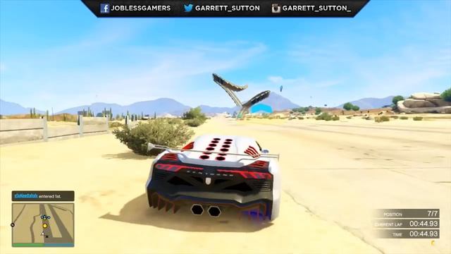 GTA 5 Funny Moments - INFINITY LOOP OF DEATH! (GTA V Stunts) смотреть онлайн