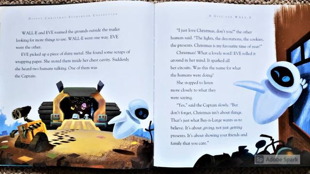 Disney - A Gift for Wall E - Christmas Voice over Narration Children Bedtime story Listening Readin смотреть онлайн