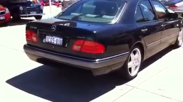 Mercedes E240 ELEGANCE BLACK смотреть онлайн