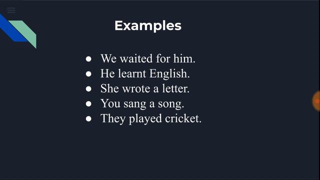 Simple Past Tense || Tenses || World's Study смотреть онлайн