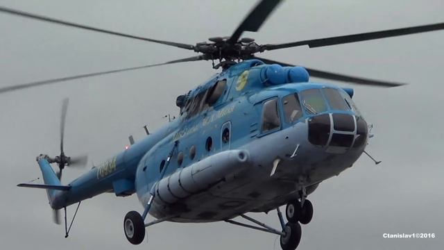 Mil Mi-8MT 70934 МВЗ им.М.Л.Миля Прилет на HELIRUSSIA 2016