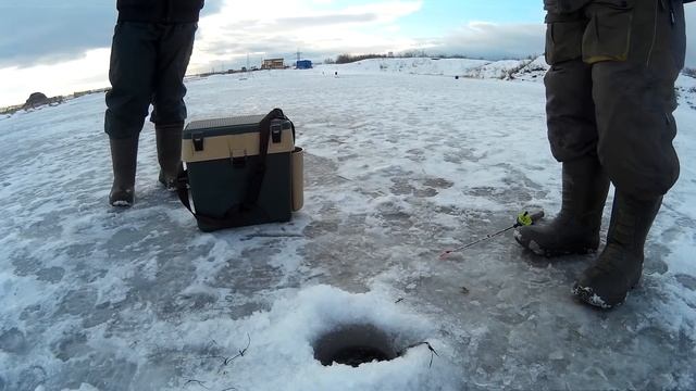 Карьер Бакал. Ловля щуки зимой на балансиры. смотреть онлайн