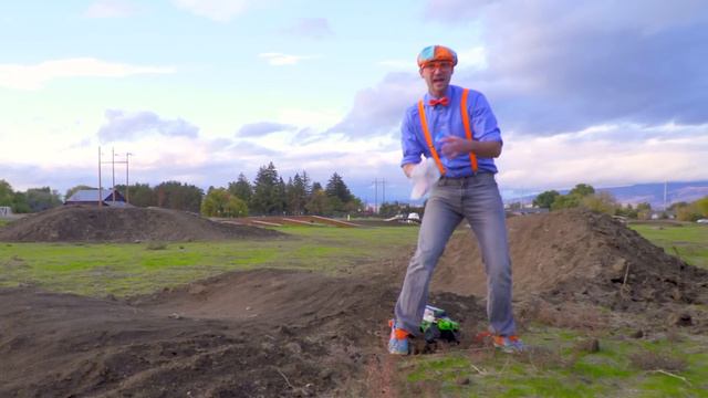 WOW! Blippi Goes on a Monster Truck Easter Egg Hunt | Blippi | Easter Activities | Funny Videos смотреть онлайн