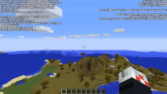 Ryzen 3 2200g - Minecraft test смотреть онлайн