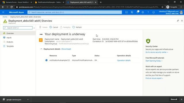 Azure Notification Hub in Xamarin Forms (Android) смотреть онлайн