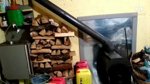 Отопление гаража. Дымоход