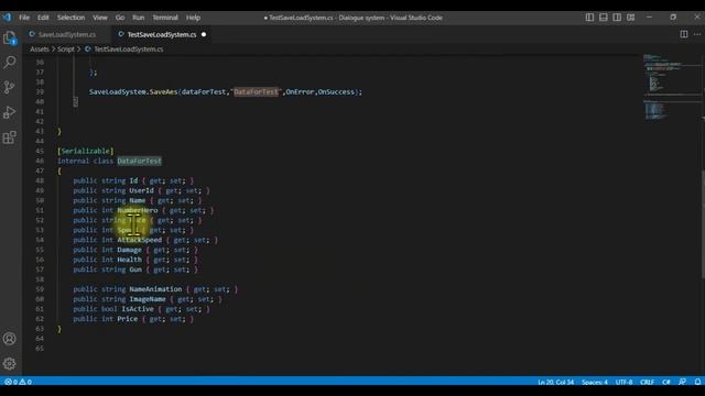SAVE & LOAD data to JSON in Unity | Unity Beginner Tutorial Coding смотреть онлайн