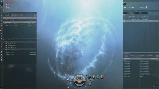 Eve Online - Solo in a C3 wormhole: First Kill смотреть онлайн