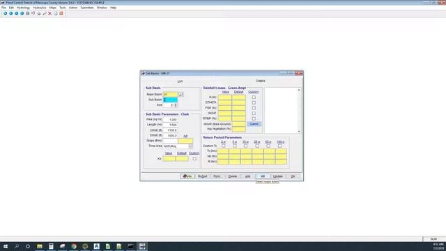 Quick Start DDMSW HEC-1 with no GIS maps import смотреть онлайн