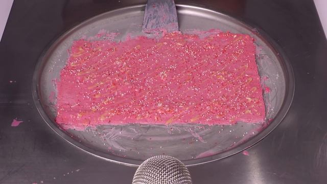 How to make pink Marshmallow Wafers to Ice Cream Rolls - oddly satisfying Waffle Dessert | ASMR смотреть онлайн