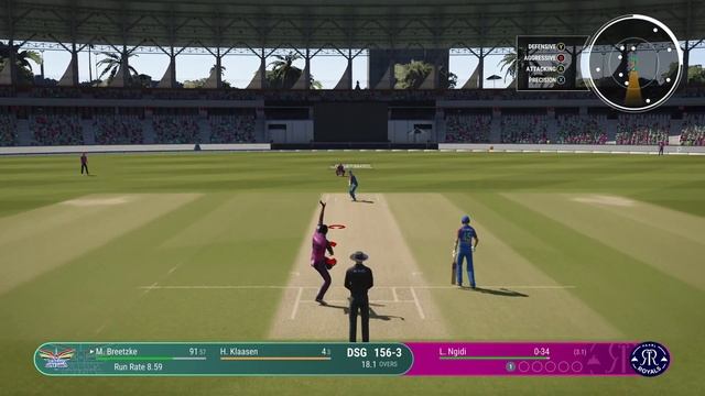 SA T20 Durban Super Giants vs Paarl Royals Live in Cricket 24 смотреть онлайн