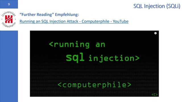 07 - SQL-Injection & Cross-Site Scripting смотреть онлайн