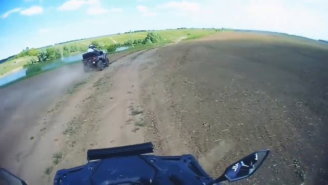 Cfmoto cforce 600 eps. Пыль, солнце, самолёт! смотреть онлайн