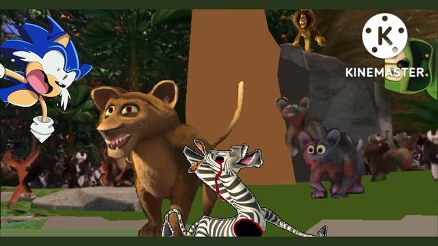 Madagascar Fossa Attack 2 (Deleted Scenes)