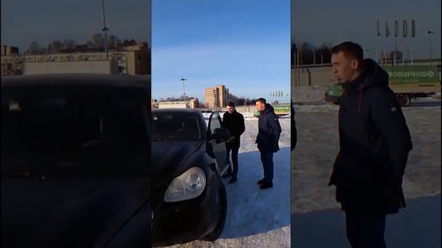 Обзор салона порше кайен #shorts смотреть онлайн