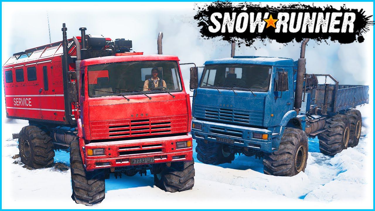 Обзор модов Ямал SnowRunner | Все машины смотреть онлайн