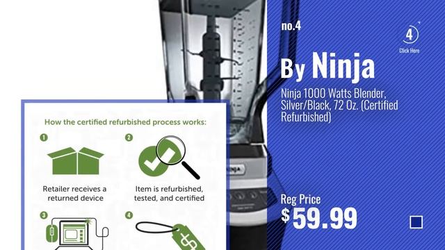 Top 10 Ninja Professional 1000 Blenders [2018]: Ninja Professional Blender (BL610) смотреть онлайн