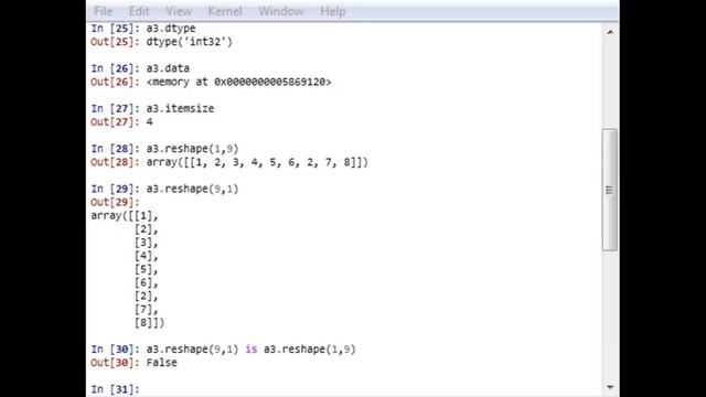 Introduction to Python Lecture 4 - Arrays part 1 смотреть онлайн