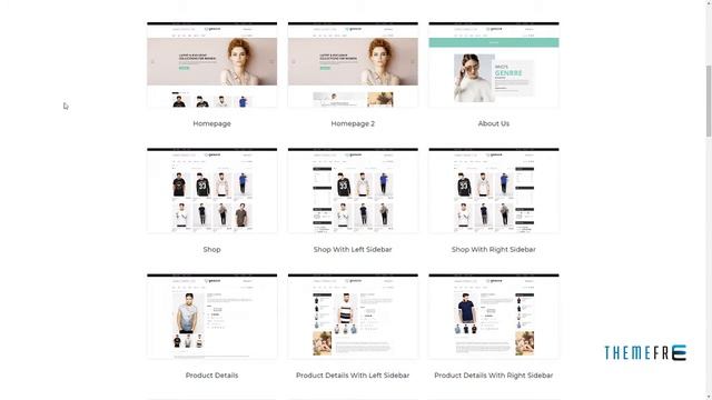 Genrre - Fashion ECommerce Bootstrap4 Template Balam Monte смотреть онлайн