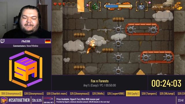 Fox n Forests [Any% (Easy)] by MoD366 - #ESATogether2020 смотреть онлайн