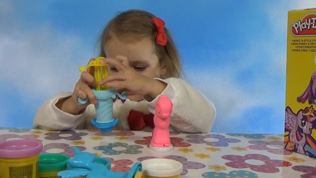 Май литл Пони МЛП набор пластилина Плейдо распаковка MLP My Little Pony unboxing смотреть онлайн