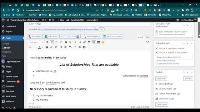 How To Write On Wordpress Editor Classic and New Block Editor смотреть онлайн