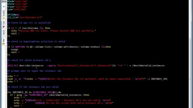AWS CLI | Shell script to Query EBS Volumes смотреть онлайн