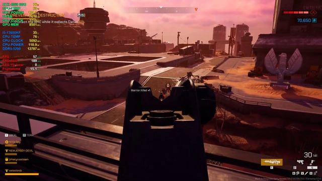 Starship Troopers Extermination RTX 4060 8GB + i-5 13600KF WQHD Ultra Details смотреть онлайн