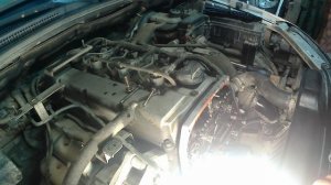 установка цепи грм киа соренто дизель.часть №6.