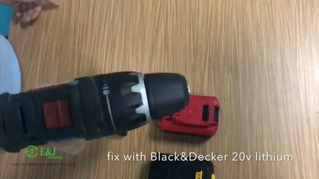 BOSCH 18v battery adapter convert to Black&Decker, Stanley, Porter Cable 20V Lithium battery смотреть онлайн