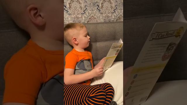 Henry reading Just a Little Sick by Mercer Mayer смотреть онлайн